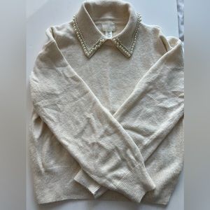 H&M top with collar